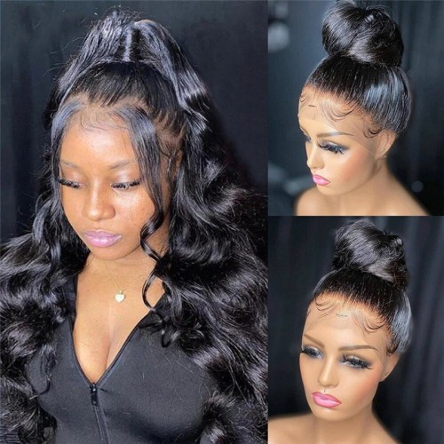 Body Wave Transparent 360 Lace Front Wig Human Hair Wigs | Human Hair Wig | Lace Front